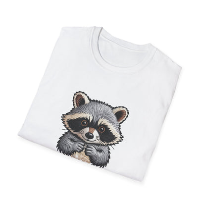 Adorable Raccoon "Snacks Are My Love Language" T-Shirt | Funny Foodie Animal Lover Tee | Ultimate Gift for Snack Enthusiasts
