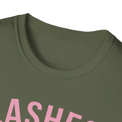 Empowering Lashes & Confidence Only T-Shirt | Chic Beauty Lover Tee Gift for Lash Techs & Women