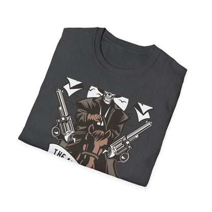 Legendary Wild West Skeleton Cowboy T-Shirt - Iconic American Legend & Vintage Outlaw Rider Tee for Men, Epic Western Culture Fan Gift