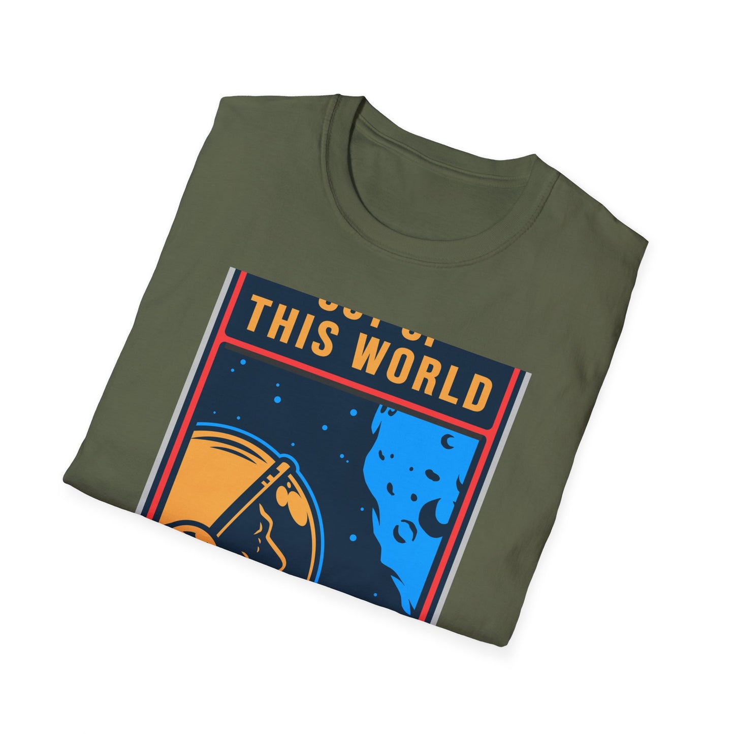 Epic "Out of This World" Astronaut T-Shirt | Retro Space Explorer Tee | Stellar Sci-Fi Adventure Gift