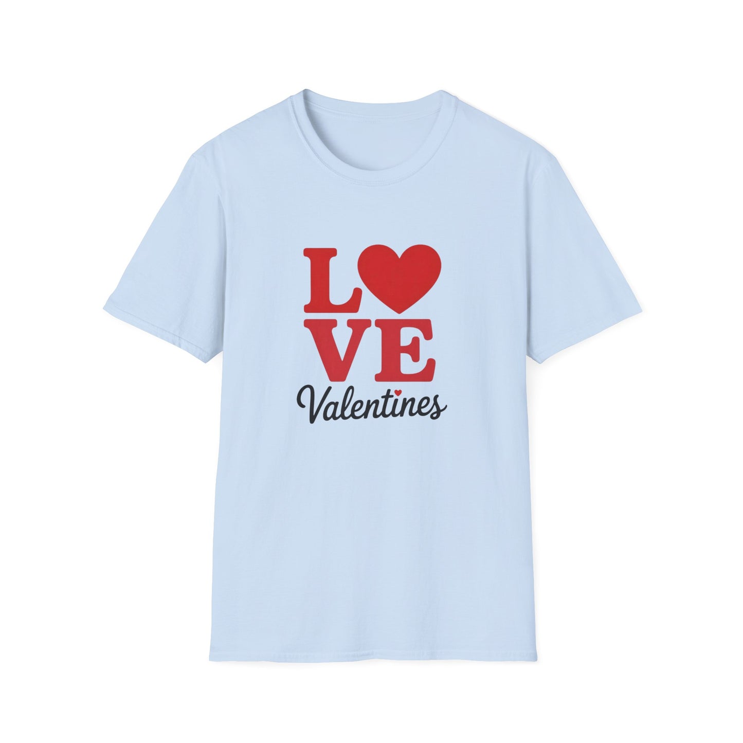 Radiant LOVE Heart Valentines T-Shirt | Sweet Romantic Gift Tee for Couples & Loved Ones | Express Your Affection!