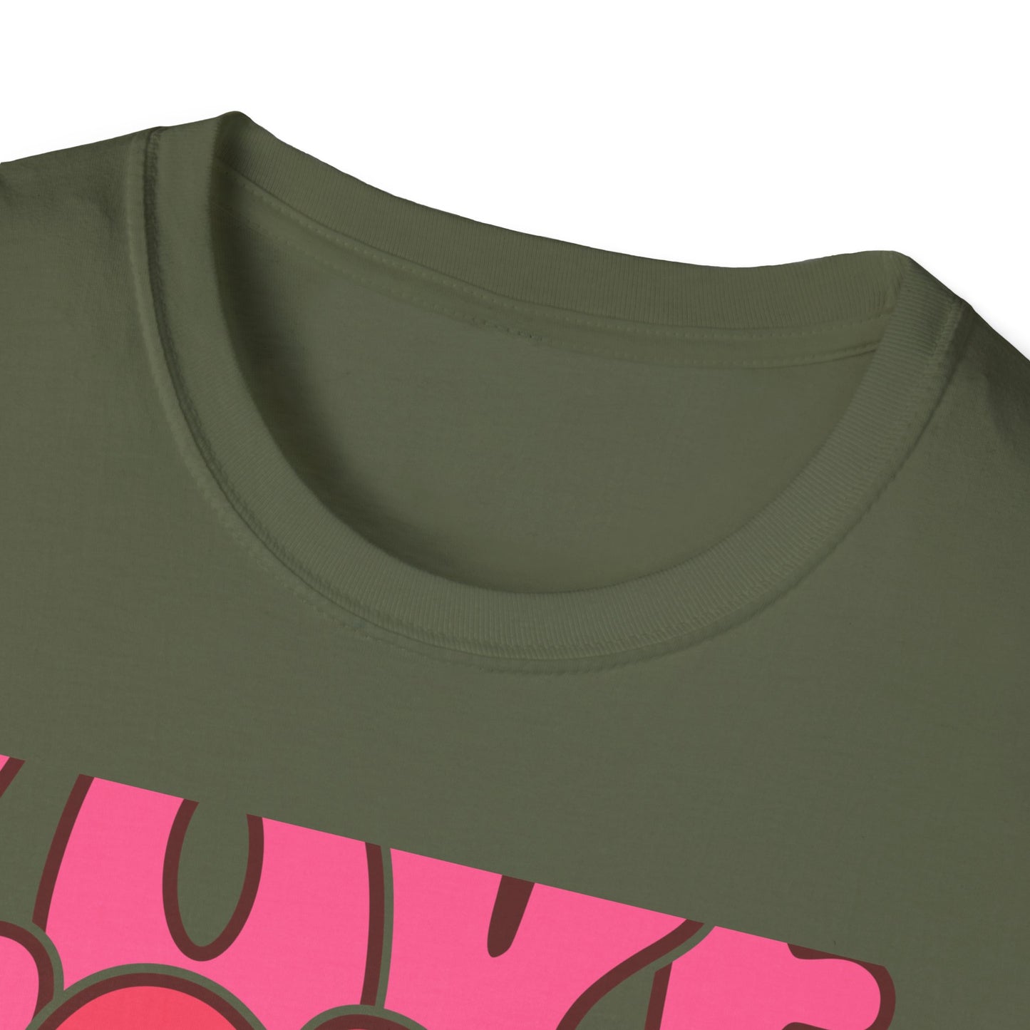 Vibrant Groovy LOVE XOXO T-Shirt | Retro Heart Bubble Letters Tee | Sweet Valentine's Day & Everyday Love Gift