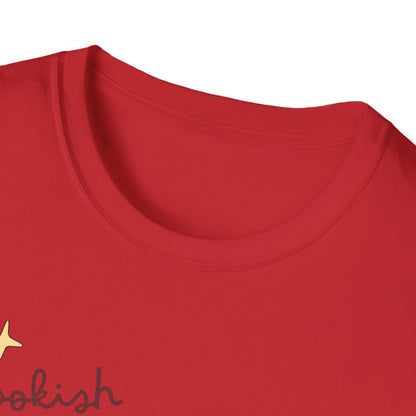 Sweet Bookish Girlie T-Shirt: 'I Love You' Hearts, Pearl Necklace & Pink Bow Design | Perfect Romantic Gift for Book Lovers