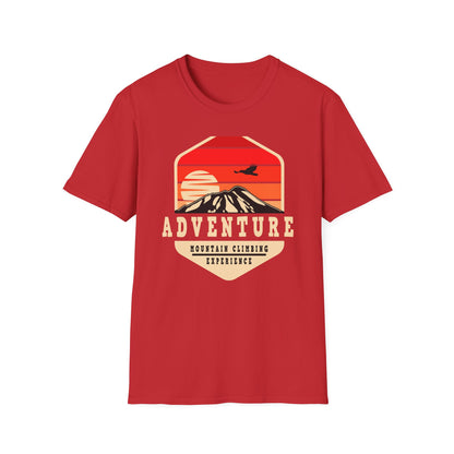 Epic Mountain Climbing Adventure T-Shirt | Vintage Sunset Hike Nature Tee | Explore & Conquer Gear Gift