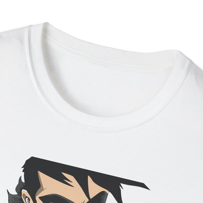Dynamic Street Art Rebel T-Shirt | Urban Graffiti Artist Tee | Bold Comic Style Graphic Apparel