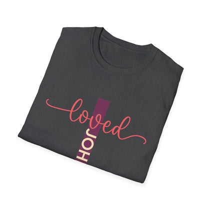 Loved John 3:16 Christian T-Shirt - Inspiring Faith Scripture Tee | God's Love Apparel Gift