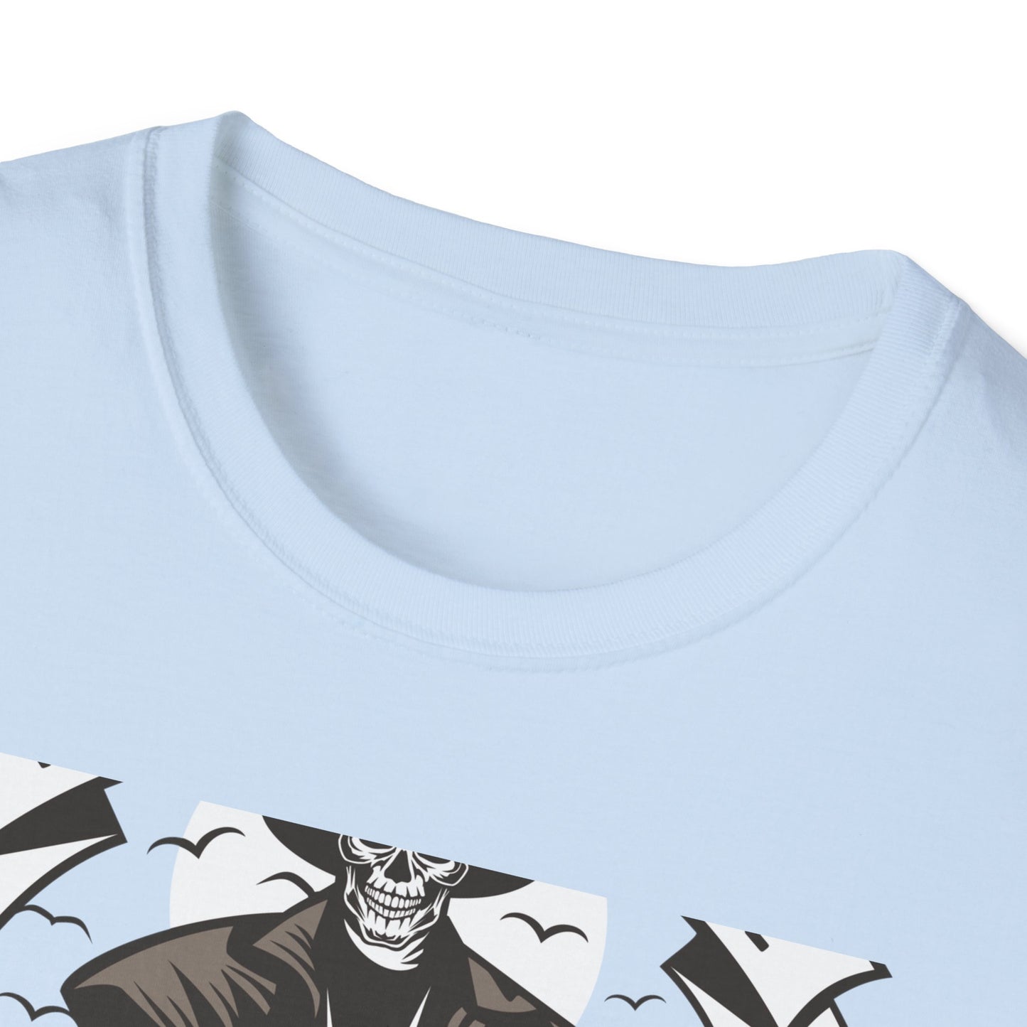 Legendary Wild West Skeleton Cowboy T-Shirt - Iconic American Legend & Vintage Outlaw Rider Tee for Men, Epic Western Culture Fan Gift
