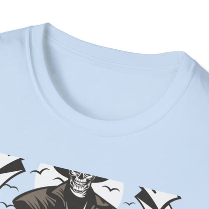 Legendary Wild West Skeleton Cowboy T-Shirt - Iconic American Legend & Vintage Outlaw Rider Tee for Men, Epic Western Culture Fan Gift