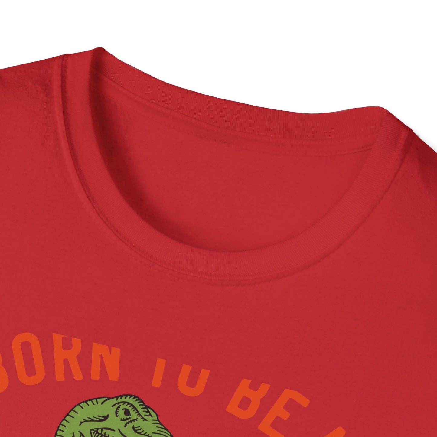 Epic Born to be a Rock Star T-Rex T-Shirt - Roaring Dinosaur Guitar Tee | Music Lover & Dino Fan Gift
