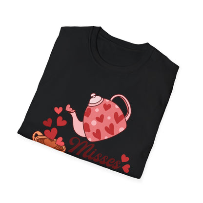 Charming 'Steal Your Heart' Teapot T-Shirt | Adorable Valentine's Day Love & Tea Lover Gift | Sweet Romantic Tee