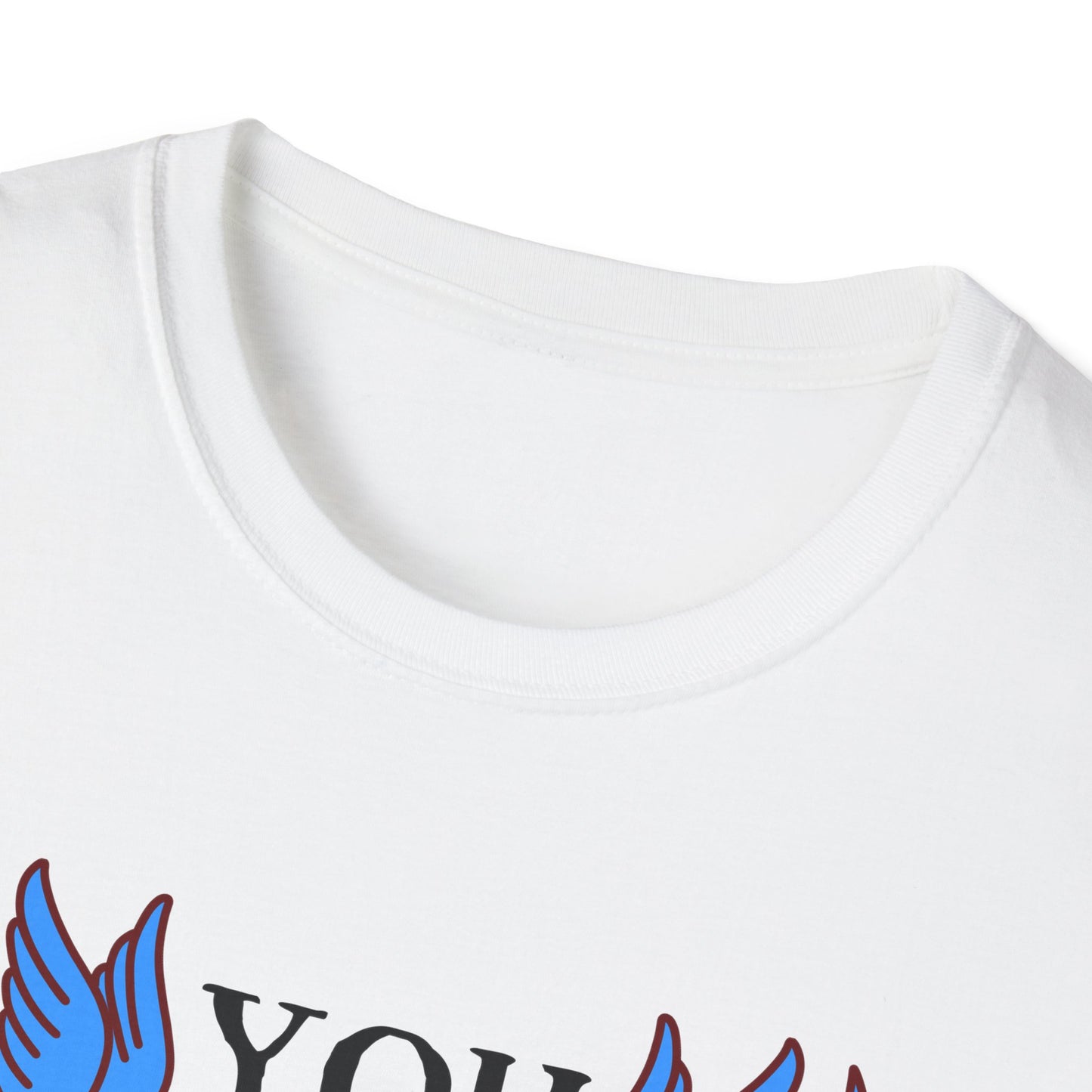 Stunning "Complete" Vintage Tattoo Heart T-Shirt - Romantic Swallows & Roses Design | Perfect Couple's Love Tee