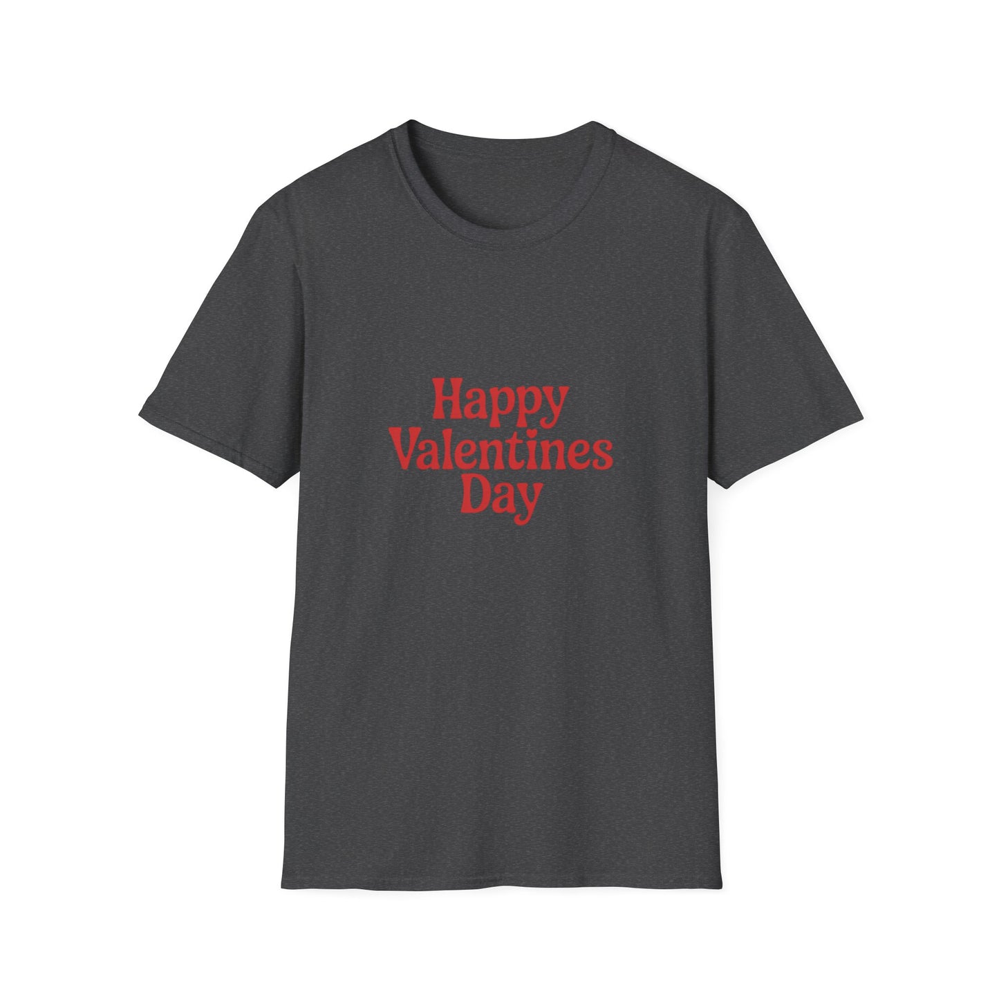 Charming Happy Valentines Day T-Shirt | Sweet Retro Love Tee with Heart 'i' | Perfect Romantic Gift Idea