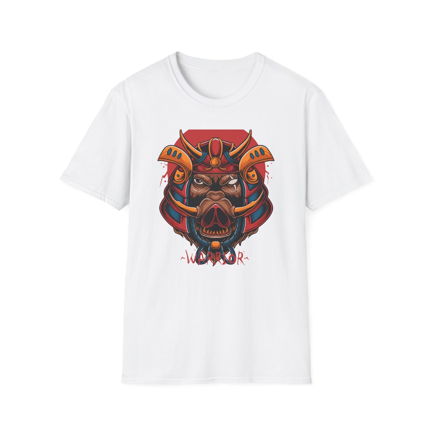 Fierce Samurai Boar Warrior T-Shirt - Epic Japanese Style Animal Tee for Bold Men & Women | Unleash Spirit