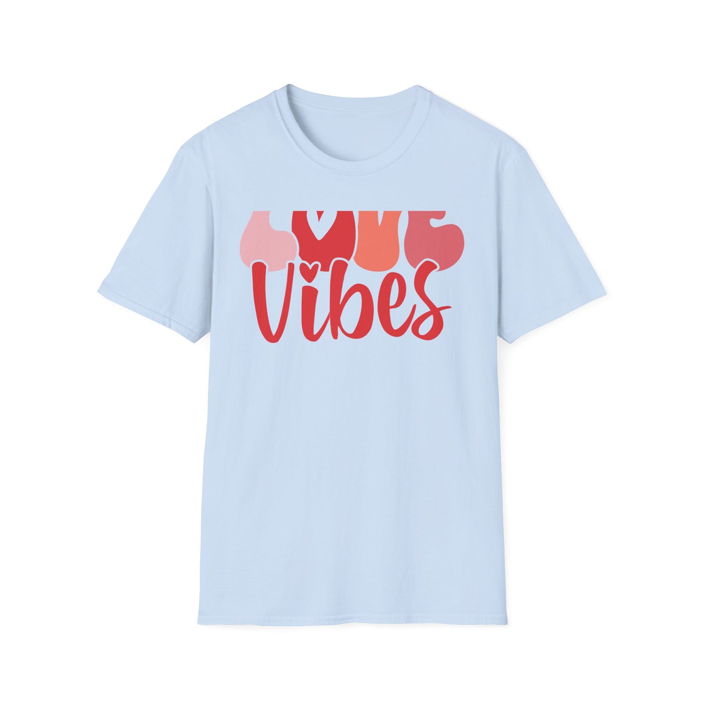 Groovy LOVE Vibes T-Shirt for Women | Trendy Retro Heart Tee | Spread Positivity & Style | Perfect Valentine's Day Gift