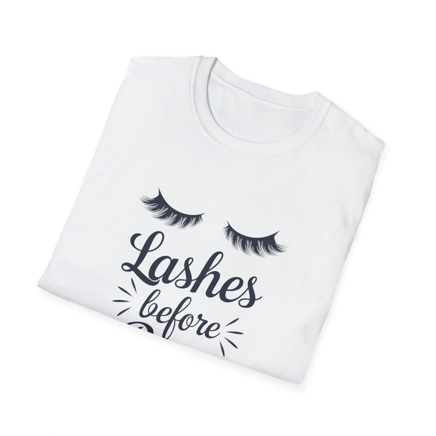 Fabulous Lashes Before Boys T-Shirt | Sassy Beauty Lover Tee | Chic Women's Empowering Gift