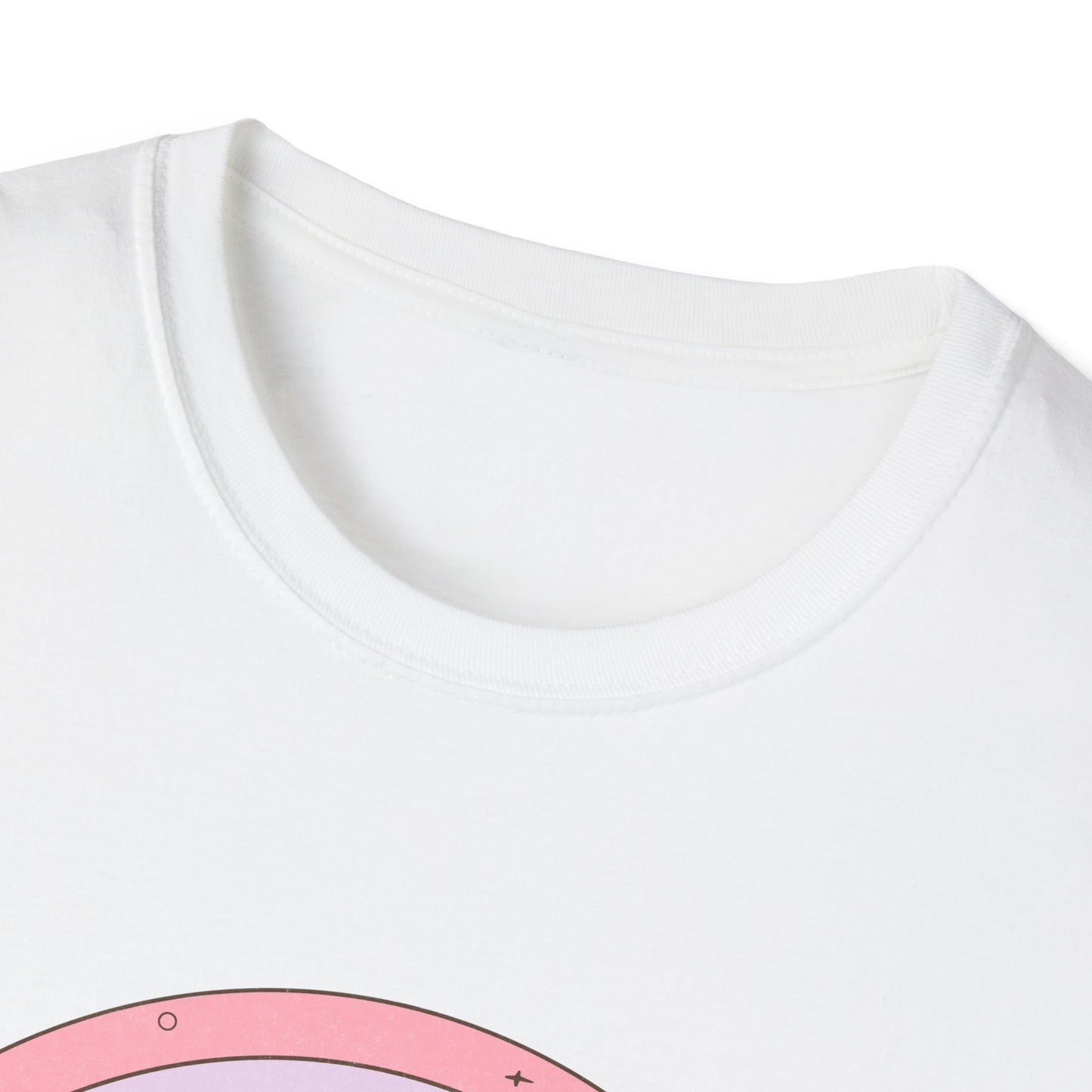Groovy 'Spread Love' T-Shirt | Retro Pastel Rainbow Hearts | Inspiring Positive Vibes Tee for Women