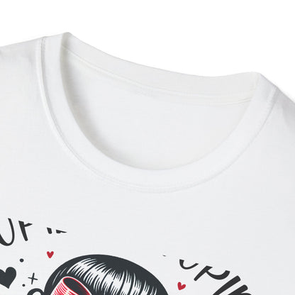 Epic Anti-Valentines Skull T-Shirt - Sarcastic "Cupid Is Stupid" Tee for Edgy Souls