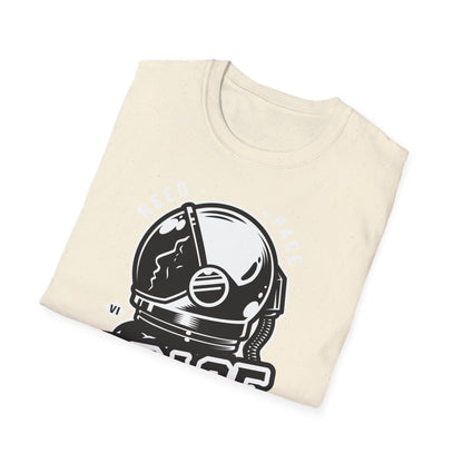 Retro Astronaut Helmet 'SPACE' T-Shirt | Vintage Space Explorer Tee for Sci-Fi Fans & Dreamers | Cool & Unique Graphic