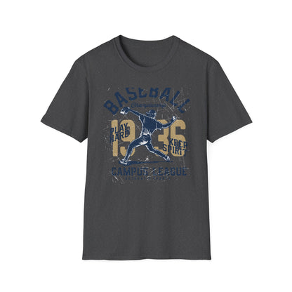 Epic Vintage 1935 Baseball Championship T-Shirt | Authentic Pitcher & Campus League Sports Fan Tee