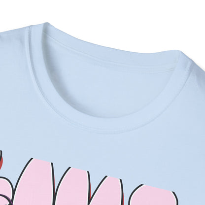 Vibrant Retro Live Laugh Love T-Shirt | Groovy Hearts & Smiley Faces Tee for Positive Vibes