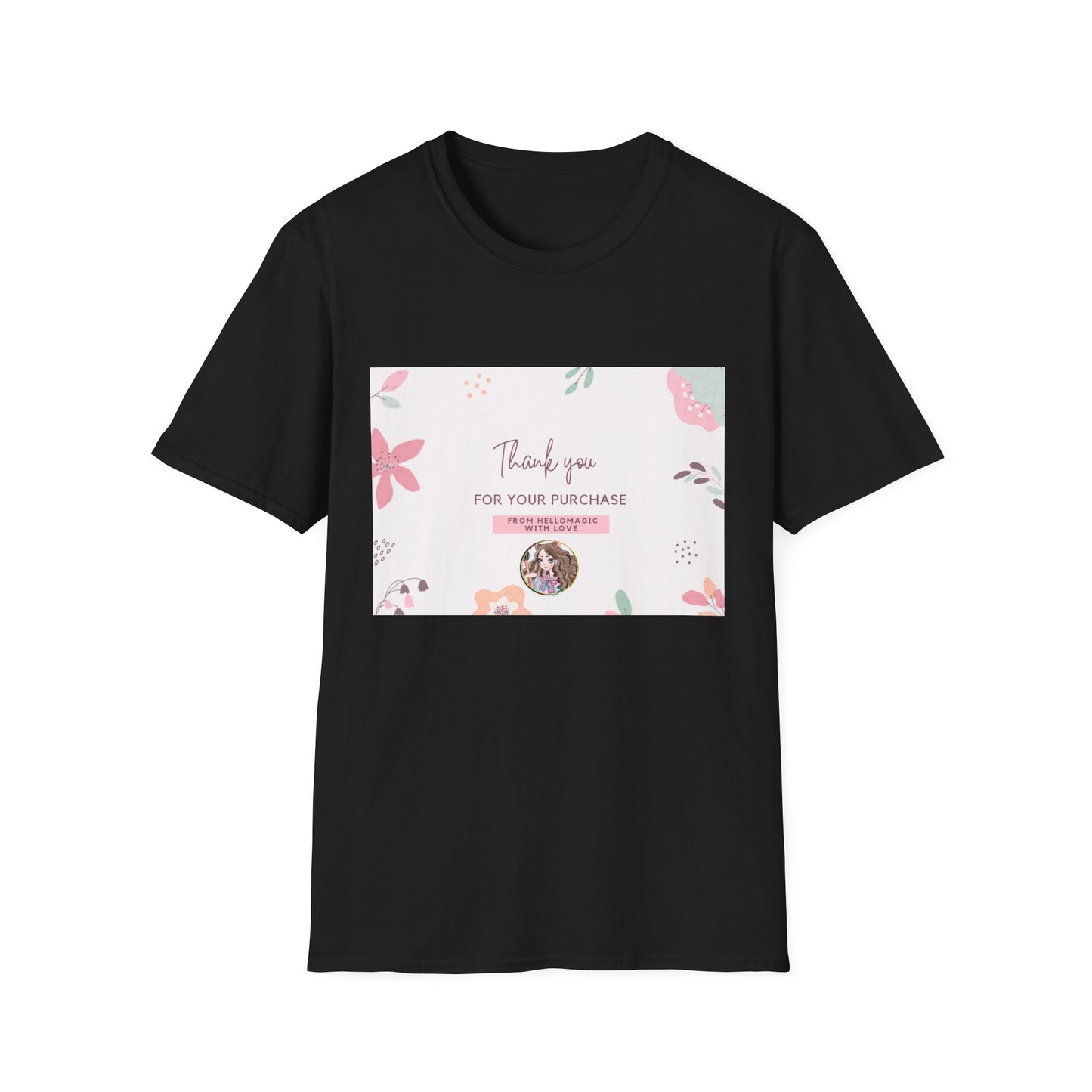 Enchanting Anime Girl T-Shirt - Kawaii Magical Artist Cat Ear Tee for Women & Teens | Sparkle & Dreamy Aesthetic Fashion Gift
