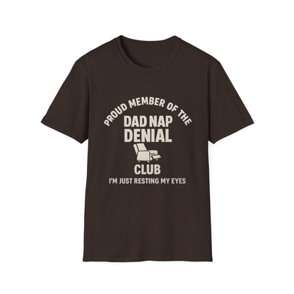 Proud Member of the Dad Nap Denial Club T-Shirt