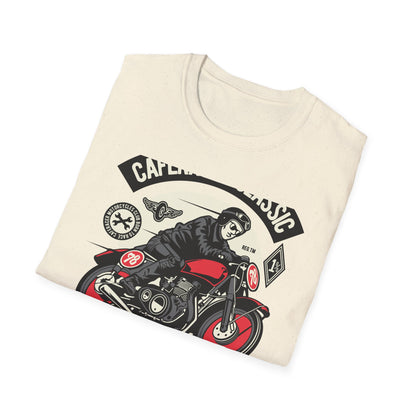 Vintage Cafe Racer Classic T-Shirt | Legendary Biker Club Motorcycle Tee for Men | Custom Garage Mechanic Apparel Gift
