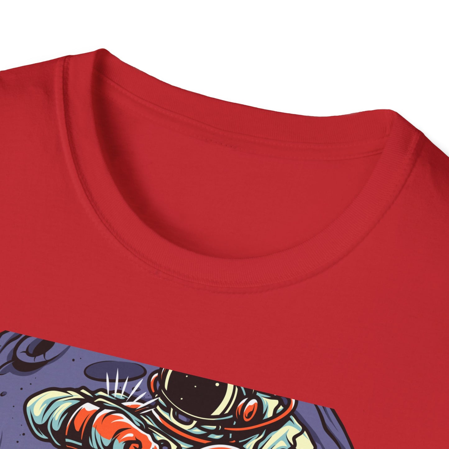 Epic Spaceman Time Check T-Shirt | Retro Astronaut Moon Mission Tee | Unique Sci-Fi Graphic Apparel for Space Lovers