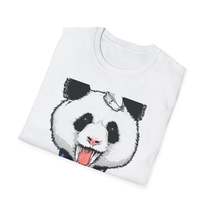 Fierce Sailor Panda T-Shirt | Unique Nautical Roaring Animal Graphic Tee for Bold Style