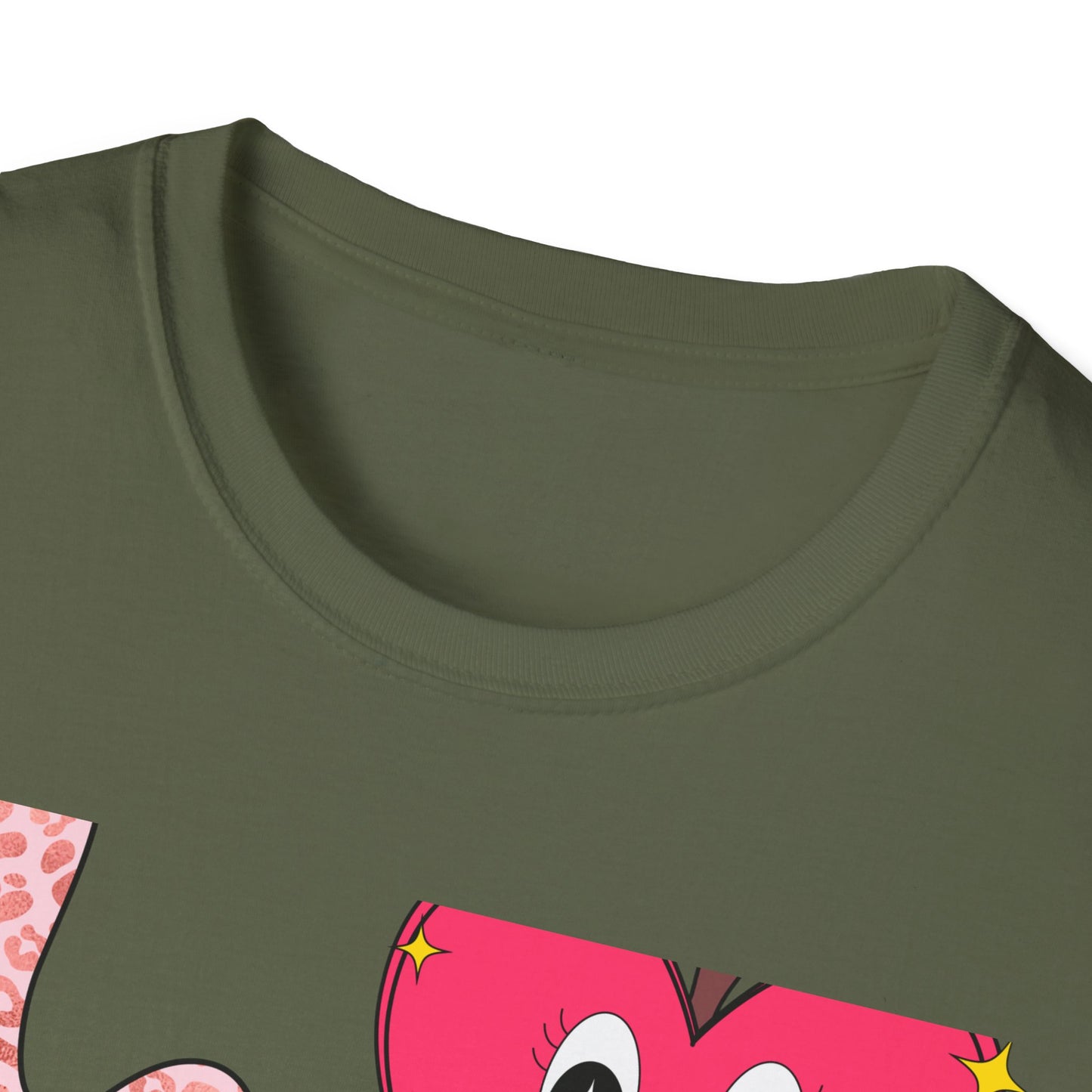 Groovy Leopard 'L' Back to School T-Shirt | Whimsical Reading Apple & Pencil Pals Tee | Fun Teacher Student Gift Idea