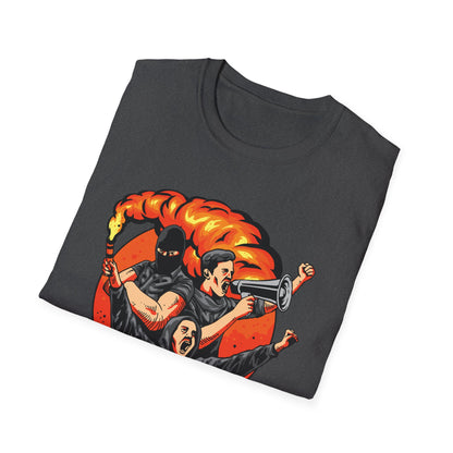Bold Uprising Protest T-Shirt | Revolutionary Activism Tee | Ignite Change & Raise Your Voice | Freedom Fighter Apparel