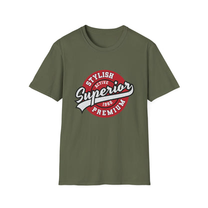 Superior 1982 Vintage T-Shirt | Classic Stylish Active Premium Tee for Men & Women | Iconic Distressed Graphic Top