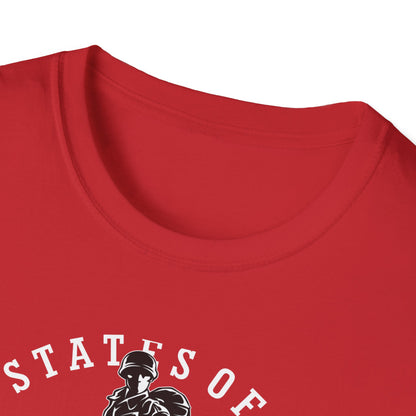 Iconic US Soldier & American Flag T-Shirt | Veterans Day Tribute Tee for Military Heroes & Patriots