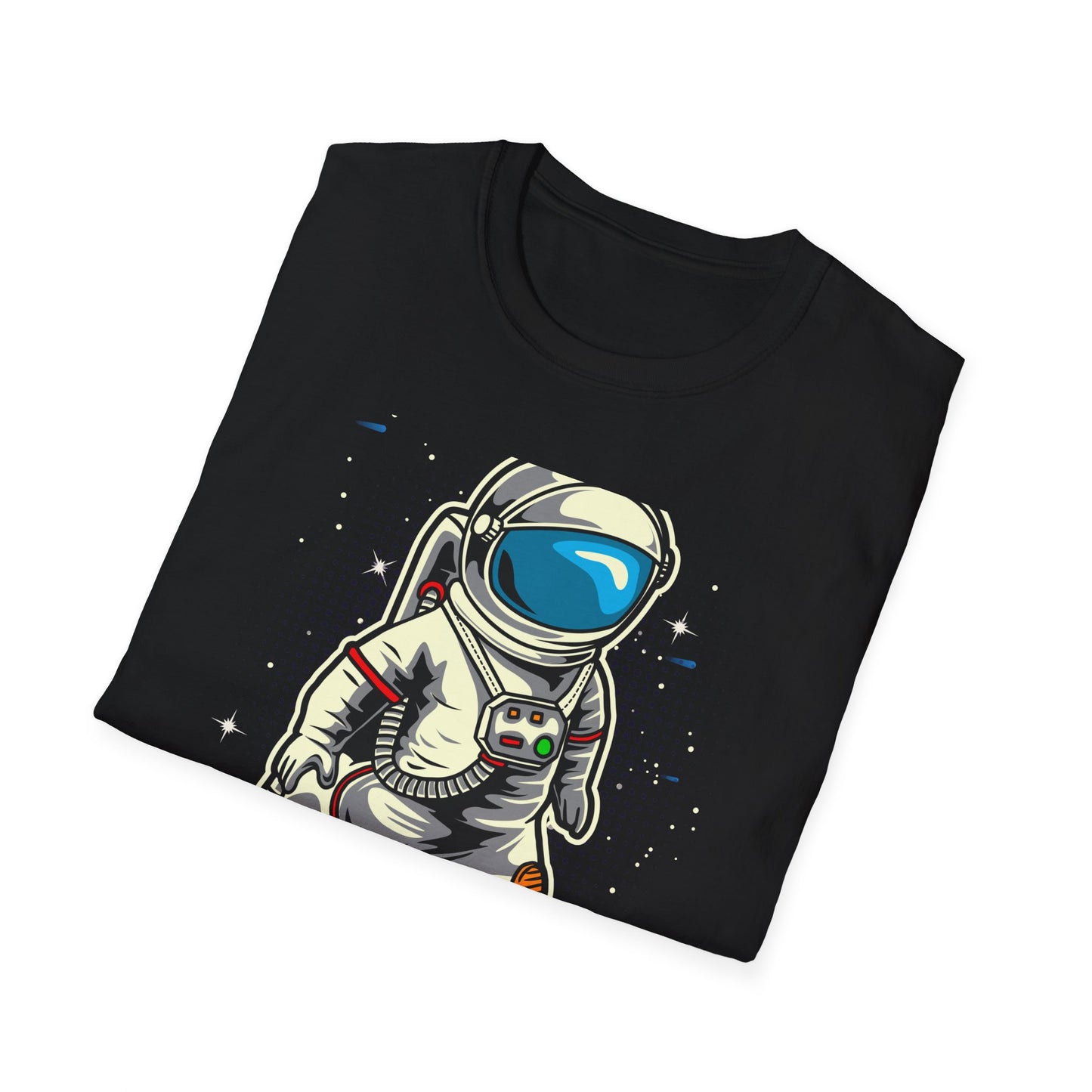 Epic Astronaut Moon Kick T-Shirt | Fun Space Soccer Fan Tee | Stellar Cosmic Explorer Gift for Kids & Adults