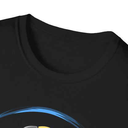 Mind-Blowing Melting Emoji Skull Headphones T-Shirt - Awesome Music Lover DJ Rave Tee