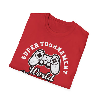 Epic Gamer World Champion T-Shirt | Distressed Video Game Controller Tee | Ultimate Gaming Apparel Gift for Men & Women