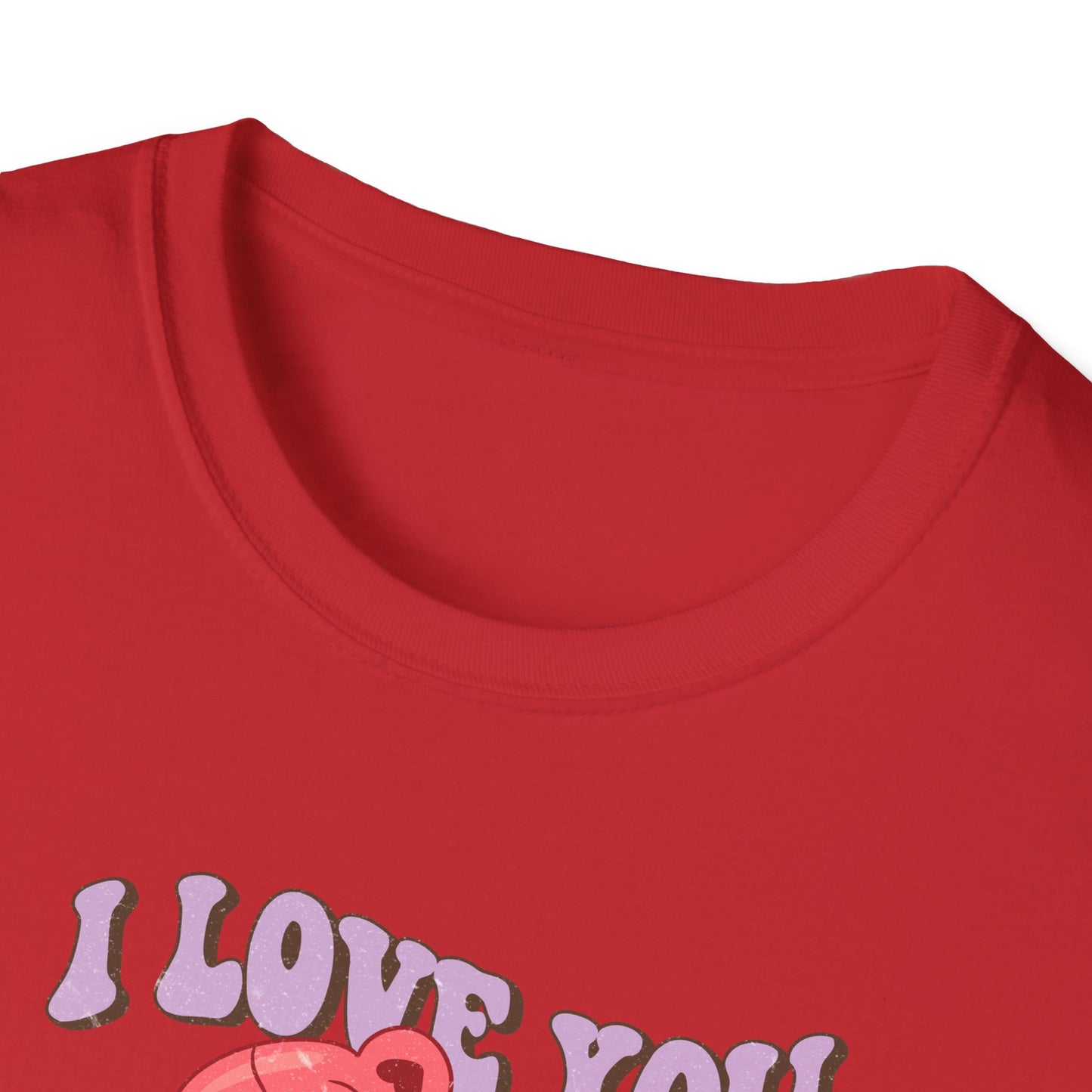 Expressive 'I Love You Beary Much' Teddy Bear T-Shirt - Adorable Love Heart Pun Tee - Sweet Valentine's Day & Anniversary Gift