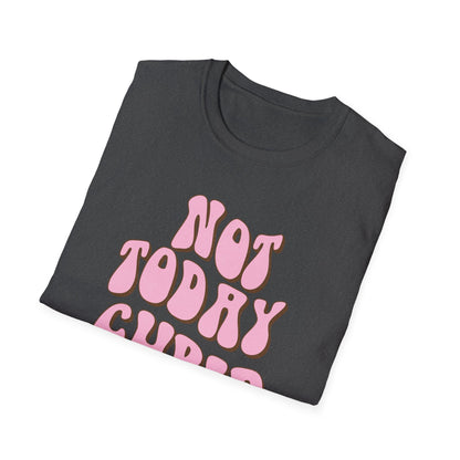 Sassy "NOT TODAY CUPID" Groovy T-Shirt | Retro Anti-Valentine's Day Tee | Fun Single Awareness Apparel