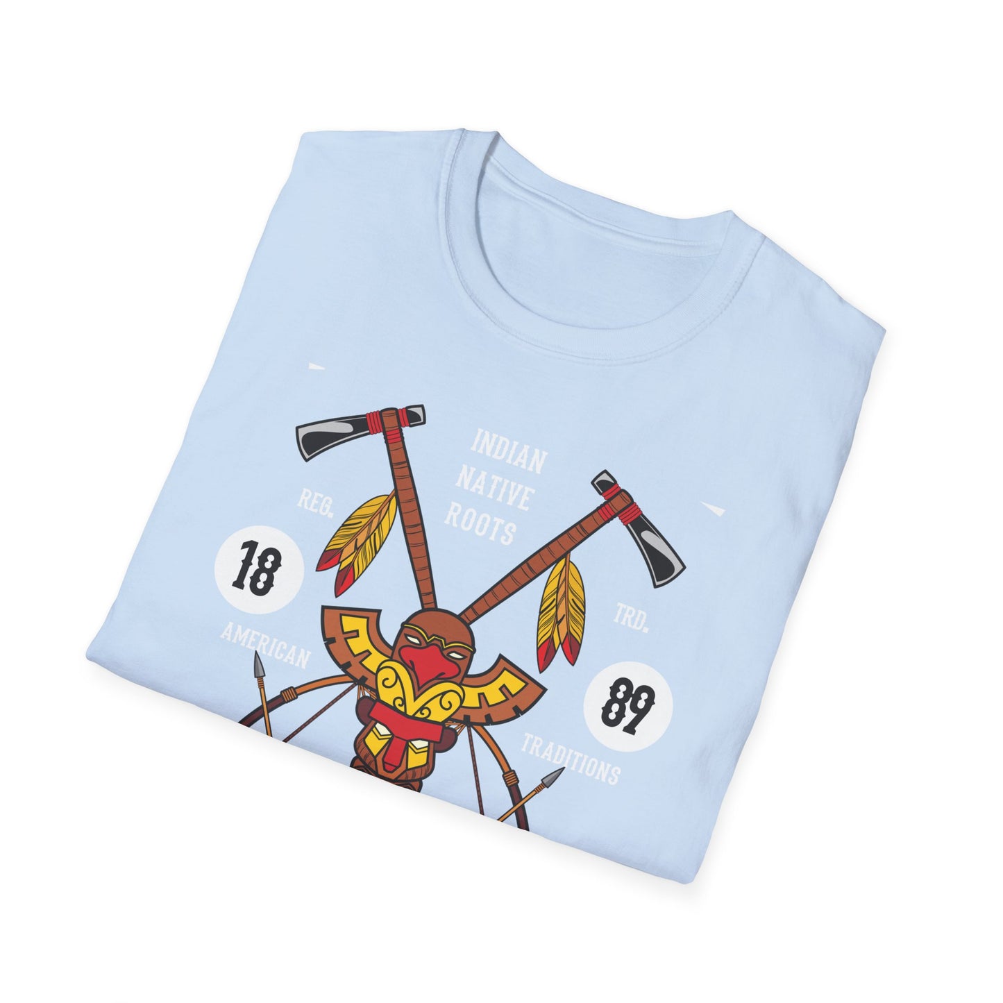 Majestic Native American Heritage T-Shirt - Tribal Totem & Warrior Symbols | Authentic Indigenous Culture Apparel
