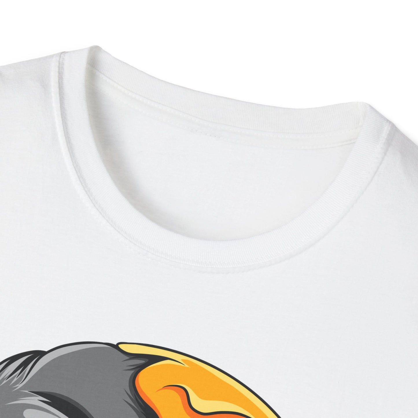 Vibrant Sleepy Skull Moon T-Shirt | Edgy Celestial Vapor Graphic Tee - Unique Streetwear Art