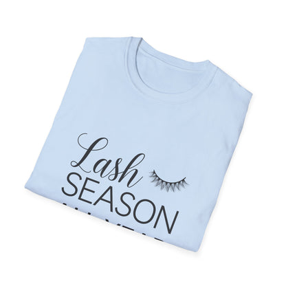 Ultimate Lash Season All Year T-Shirt | Trendy Esthetician & Beauty Lover Tee | Fabulous Eyelash Design Gift
