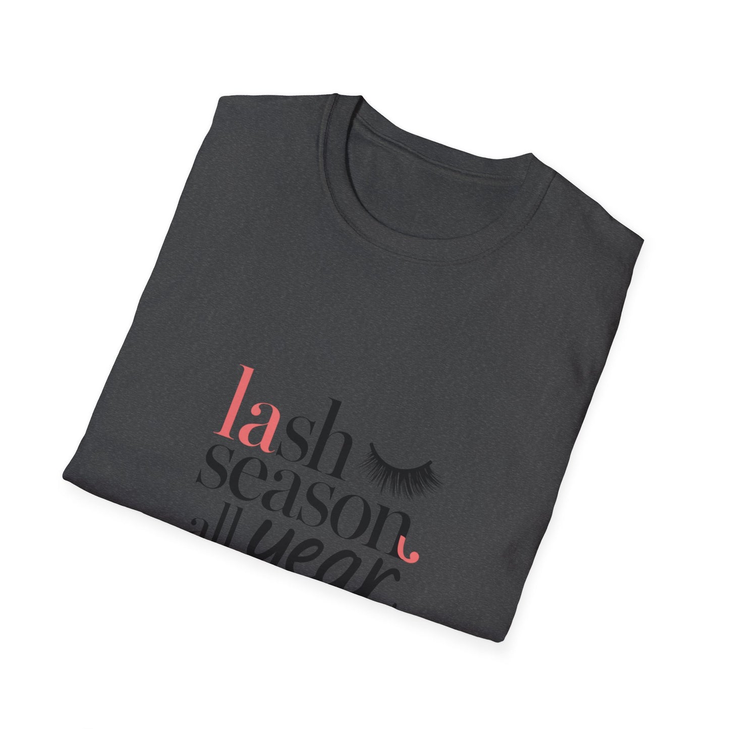 Chic 'La Lashes' Glam T-Shirt | Stunning Beauty & Makeup Artist Tee - Perfect for Lash Lovers!