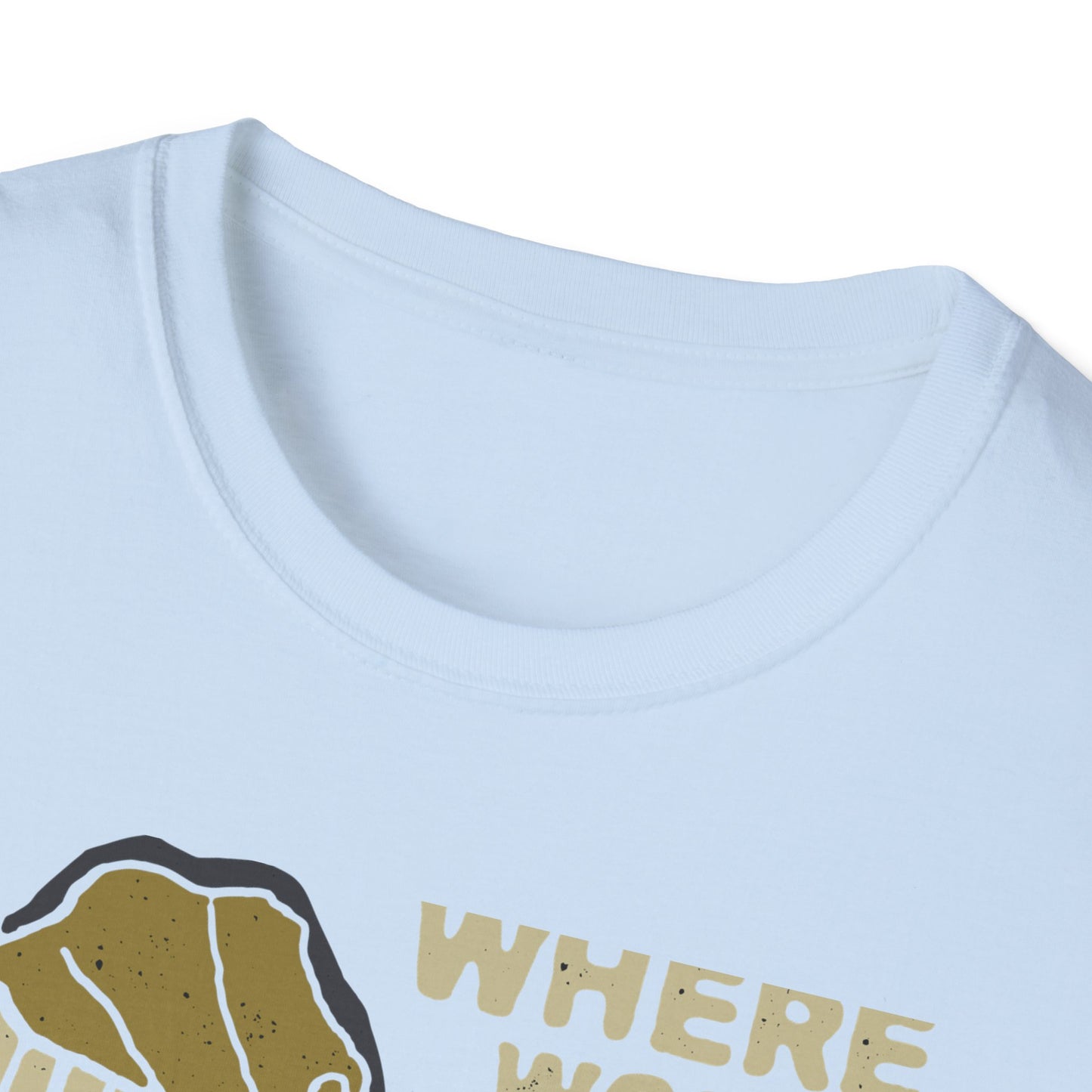 Expressive 'Where Words Fail Music Speaks' T-Shirt - Vintage Gramophone Design for Soulful Music Lovers