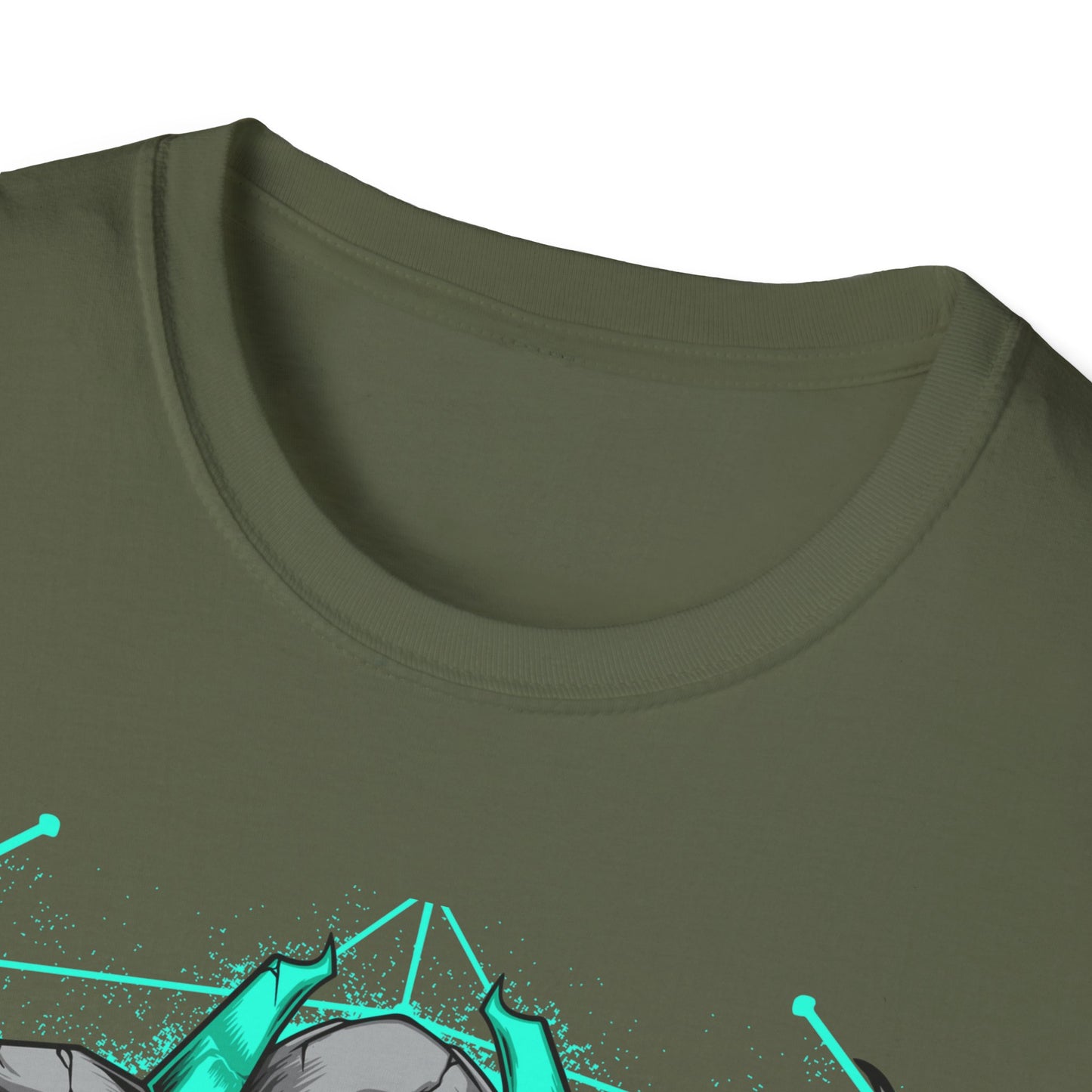 Epic Cybernetic Bull T-Shirt | Striking Sci-Fi Mech Ox Tee | Futuristic Geometric Animal Design | Bold Statement for Gamers & Tech Fans