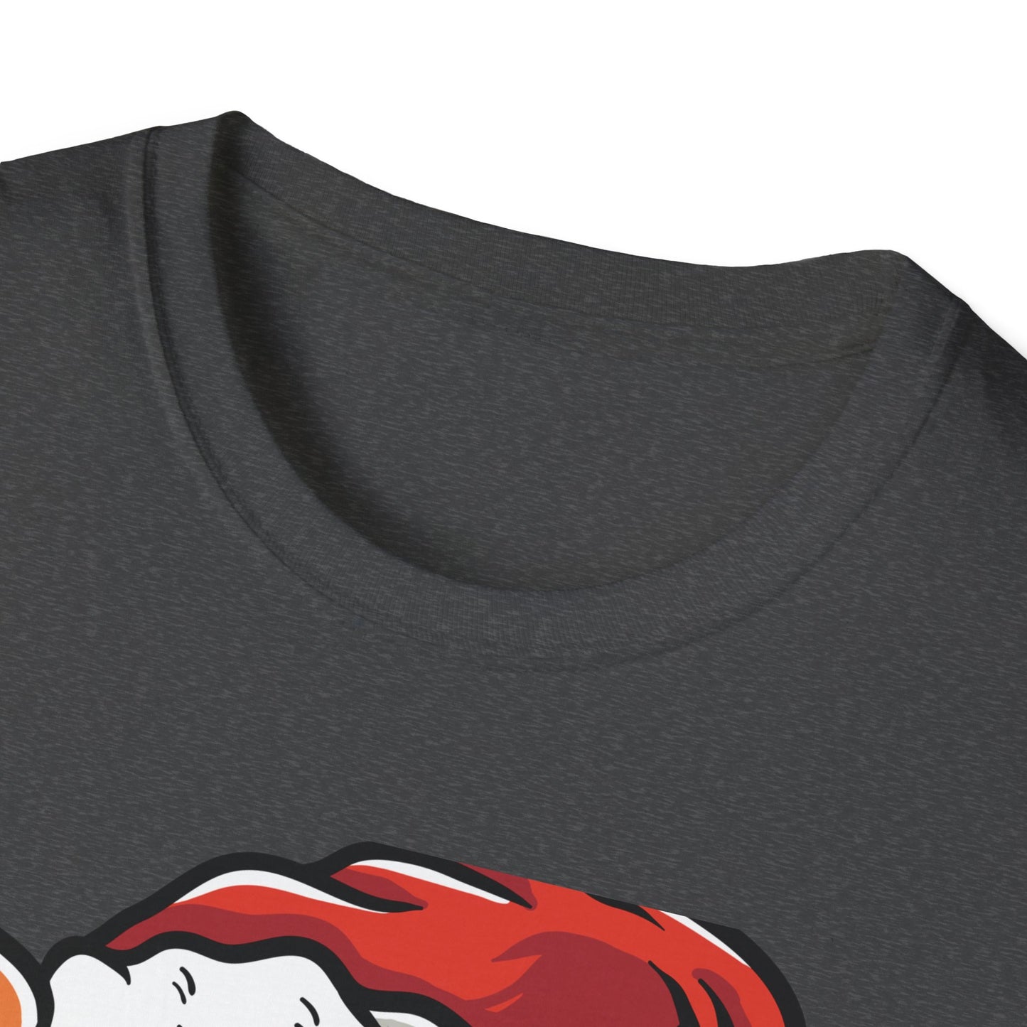 Festive Santa Cat T-Shirt with Candy Canes | Adorable Holiday Feline Tee | Purrfect Christmas Gift for Cat Lovers