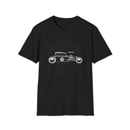 Legendary Hot Rod Masters T-Shirt | American Speed Culture Since 1970 Vintage Race Car Tee | Classic Car Enthusiast Gift
