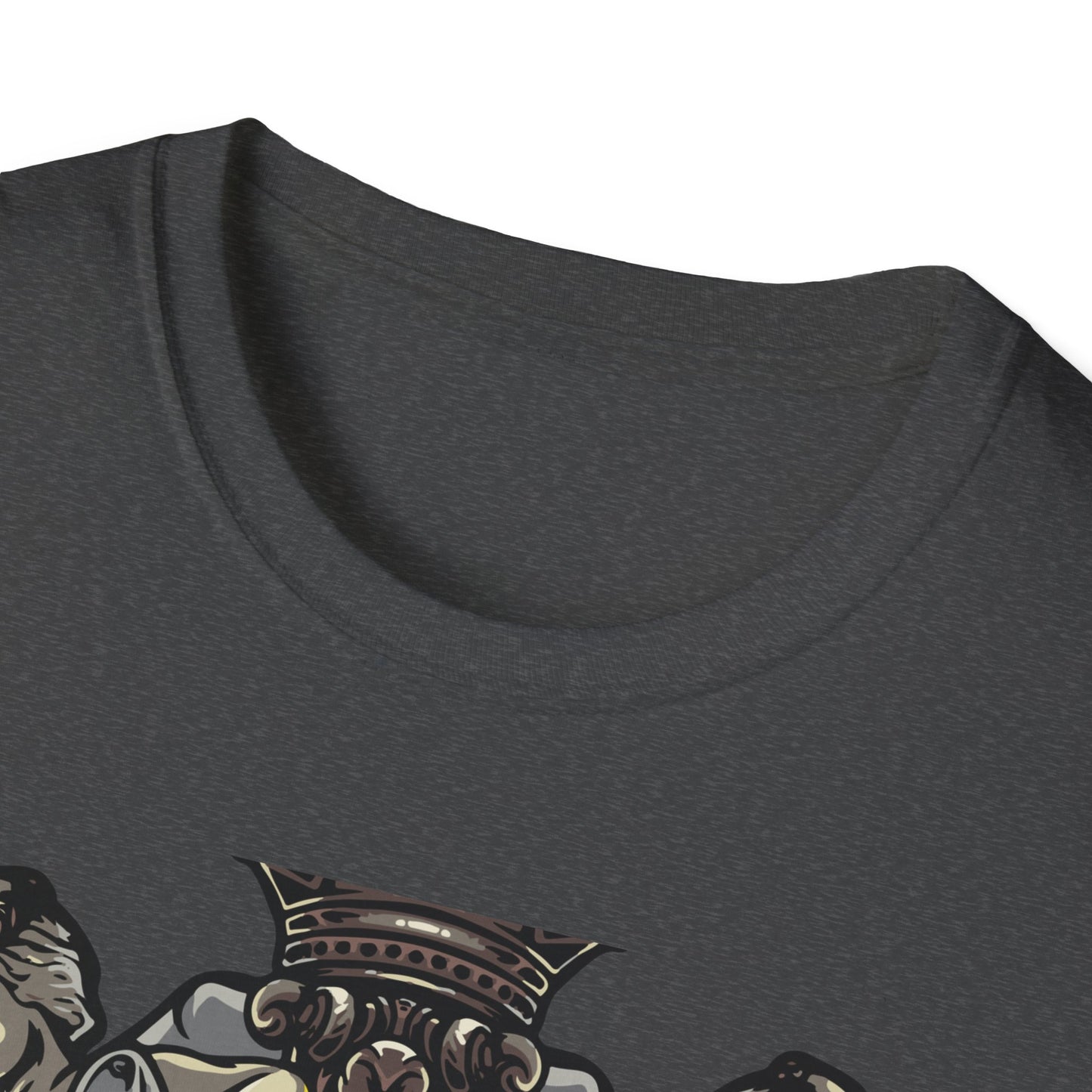 Majestic Divine Sun Bearer T-Shirt | Regal Classical Art Tee | Unique Statement Graphic for Art Lovers & Seekers of Power