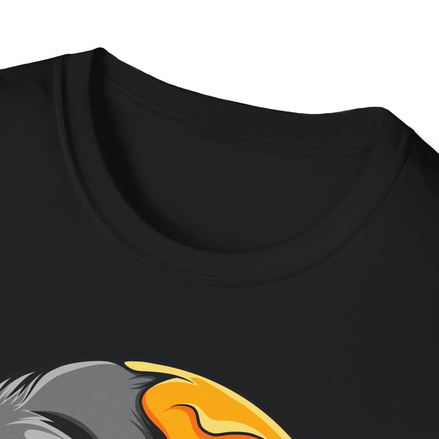 Vibrant Sleepy Skull Moon T-Shirt | Edgy Celestial Vapor Graphic Tee - Unique Streetwear Art