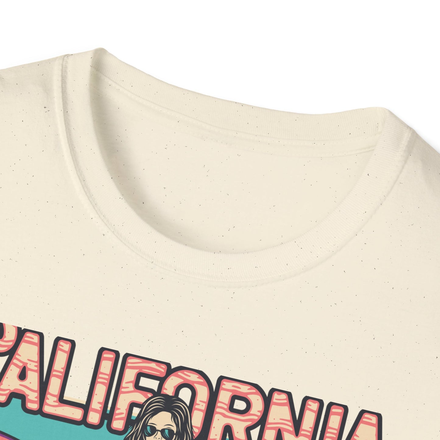 California Surfing Paradise T-Shirt | Retro San Diego Beach Babe Tee - Iconic Summer Waves & Vacation Apparel