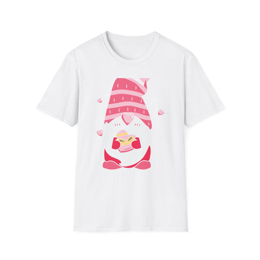 Adorable Valentine's Day Gnome T-Shirt | Sweet Heart Gift Tee for Her & Couples